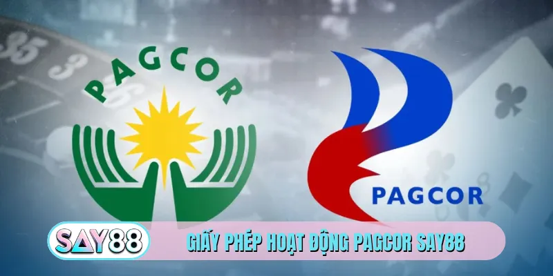 Giấy phép hoạt động PAGCOR SAY88