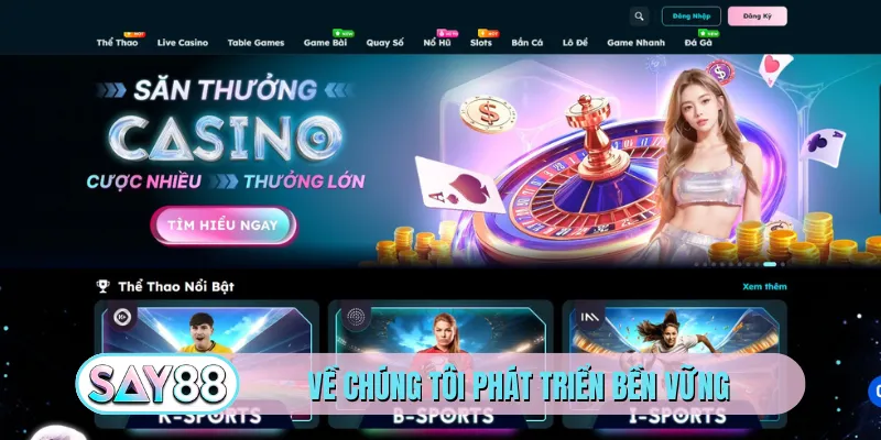 Về chúng tôi phát triển bền vững